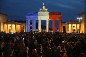 The Brandenburg Gate in Berlin